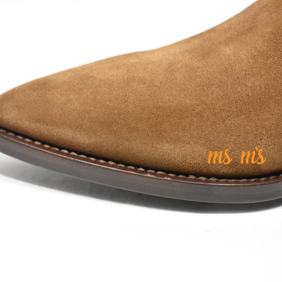 NIB Saint Laurent YSL Suede Chelsea Boots - Picture 5 of 6